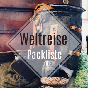 Weltreise Packliste